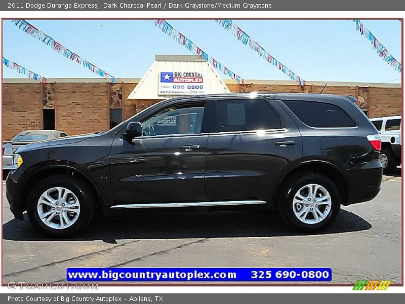 Dark Charcoal Pearl / Dark Graystone/Medium Graystone 2011 Dodge Durango Express