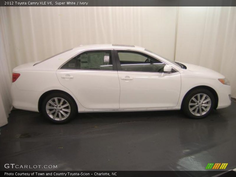 Super White / Ivory 2012 Toyota Camry XLE V6