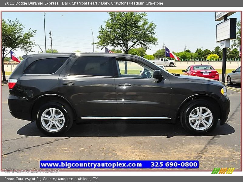 Dark Charcoal Pearl / Dark Graystone/Medium Graystone 2011 Dodge Durango Express