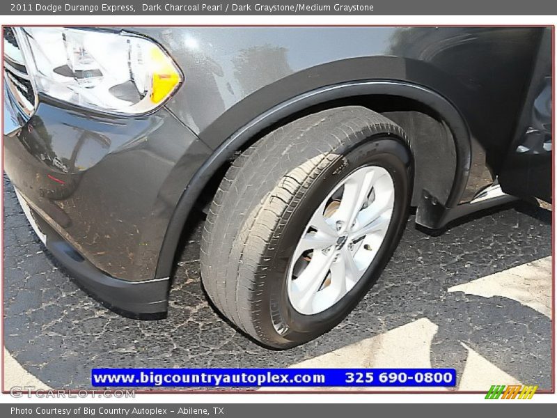 Dark Charcoal Pearl / Dark Graystone/Medium Graystone 2011 Dodge Durango Express
