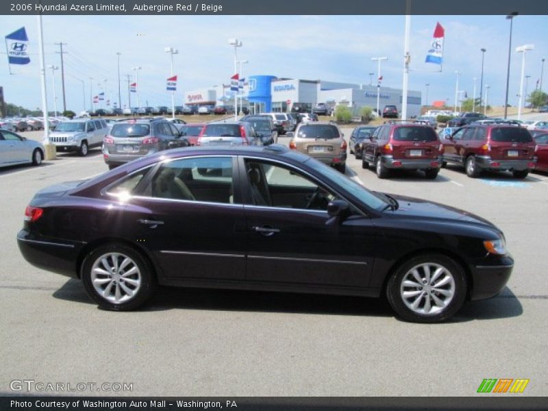 Aubergine Red / Beige 2006 Hyundai Azera Limited