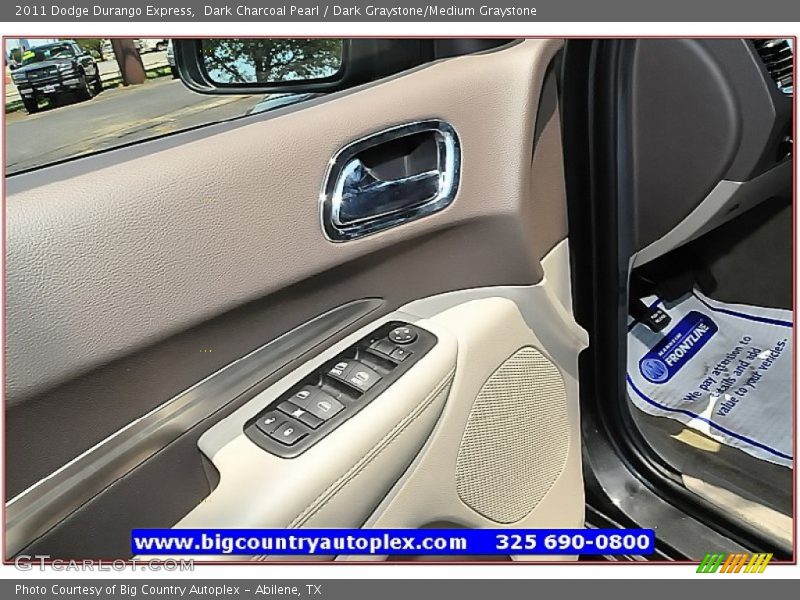 Dark Charcoal Pearl / Dark Graystone/Medium Graystone 2011 Dodge Durango Express