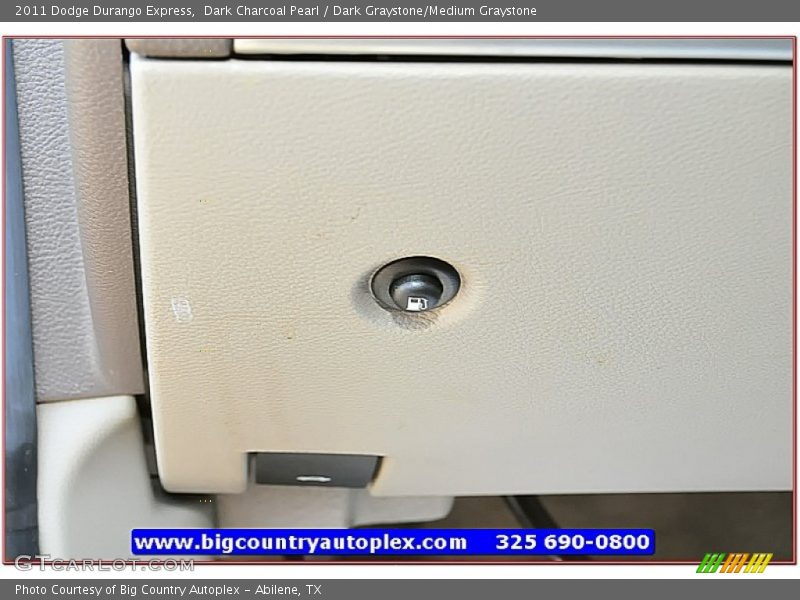 Dark Charcoal Pearl / Dark Graystone/Medium Graystone 2011 Dodge Durango Express