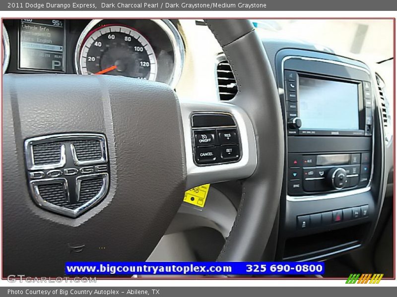 Dark Charcoal Pearl / Dark Graystone/Medium Graystone 2011 Dodge Durango Express