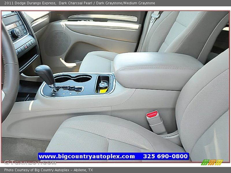 Dark Charcoal Pearl / Dark Graystone/Medium Graystone 2011 Dodge Durango Express