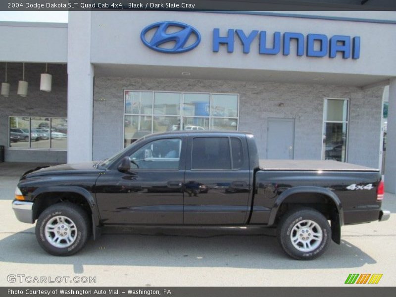 Black / Dark Slate Gray 2004 Dodge Dakota SLT Quad Cab 4x4