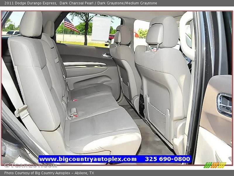 Dark Charcoal Pearl / Dark Graystone/Medium Graystone 2011 Dodge Durango Express