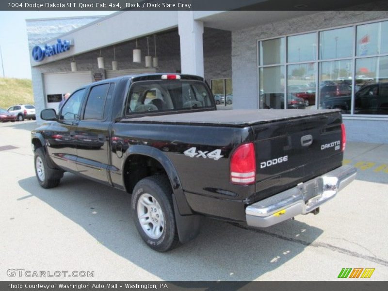 Black / Dark Slate Gray 2004 Dodge Dakota SLT Quad Cab 4x4