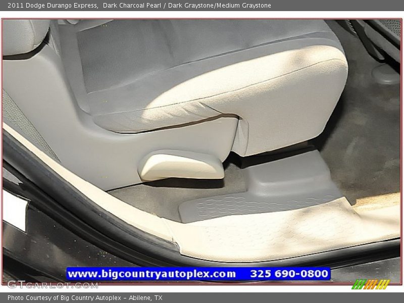 Dark Charcoal Pearl / Dark Graystone/Medium Graystone 2011 Dodge Durango Express