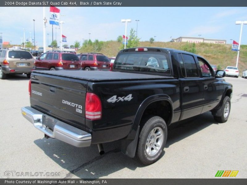 Black / Dark Slate Gray 2004 Dodge Dakota SLT Quad Cab 4x4