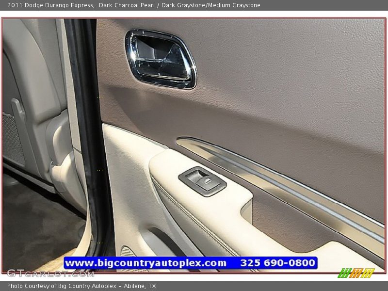 Dark Charcoal Pearl / Dark Graystone/Medium Graystone 2011 Dodge Durango Express