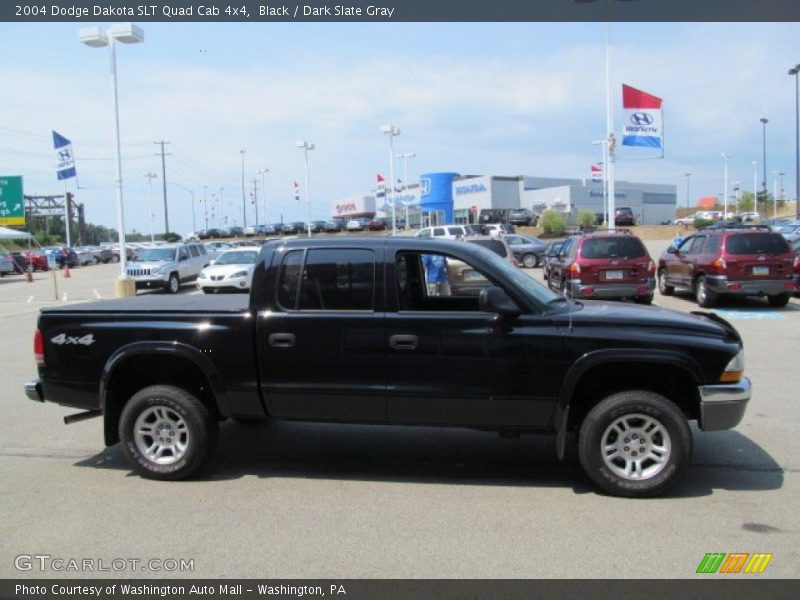 Black / Dark Slate Gray 2004 Dodge Dakota SLT Quad Cab 4x4