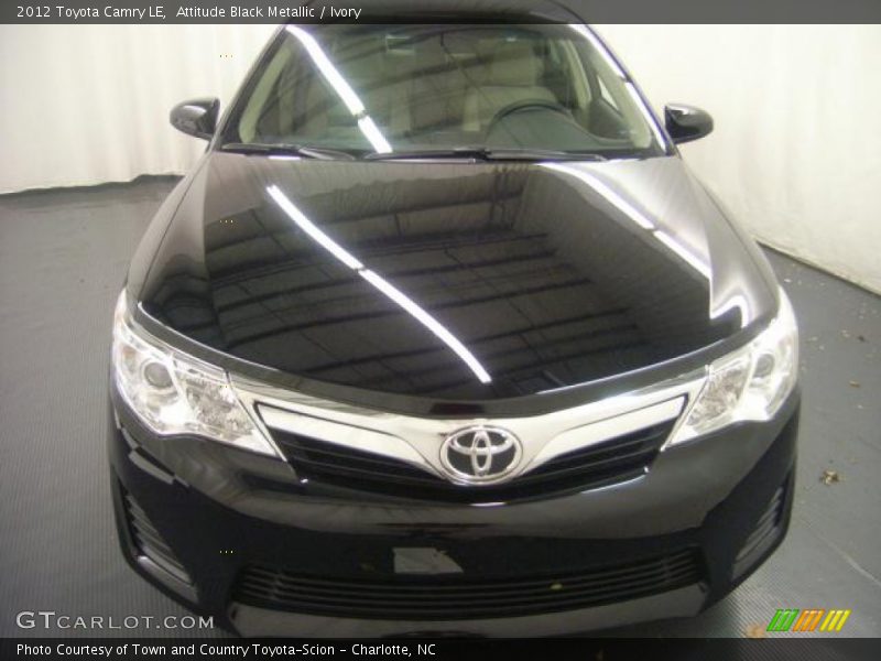 Attitude Black Metallic / Ivory 2012 Toyota Camry LE