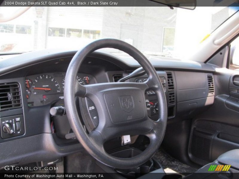 Black / Dark Slate Gray 2004 Dodge Dakota SLT Quad Cab 4x4