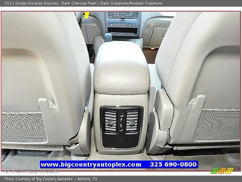 Dark Charcoal Pearl / Dark Graystone/Medium Graystone 2011 Dodge Durango Express