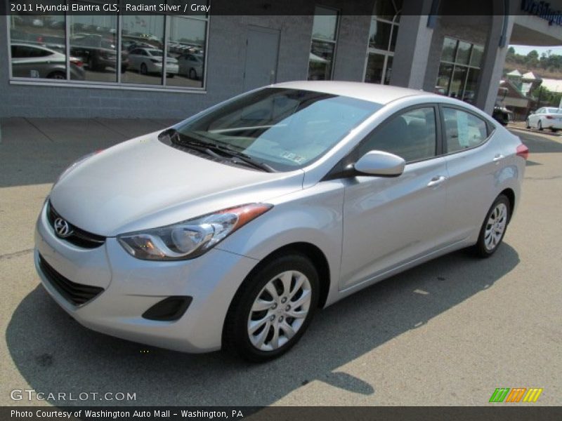 Radiant Silver / Gray 2011 Hyundai Elantra GLS