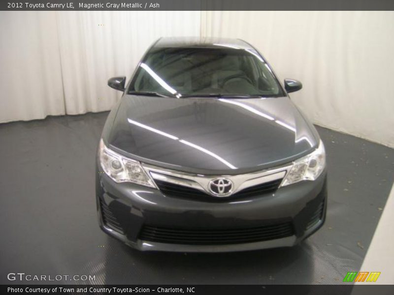 Magnetic Gray Metallic / Ash 2012 Toyota Camry LE