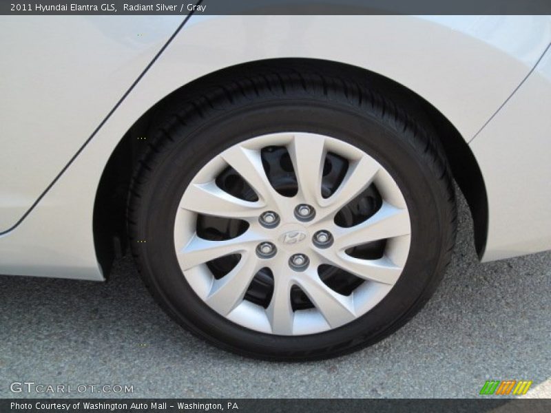 Radiant Silver / Gray 2011 Hyundai Elantra GLS