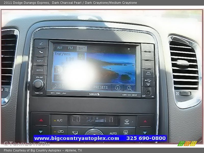 Dark Charcoal Pearl / Dark Graystone/Medium Graystone 2011 Dodge Durango Express