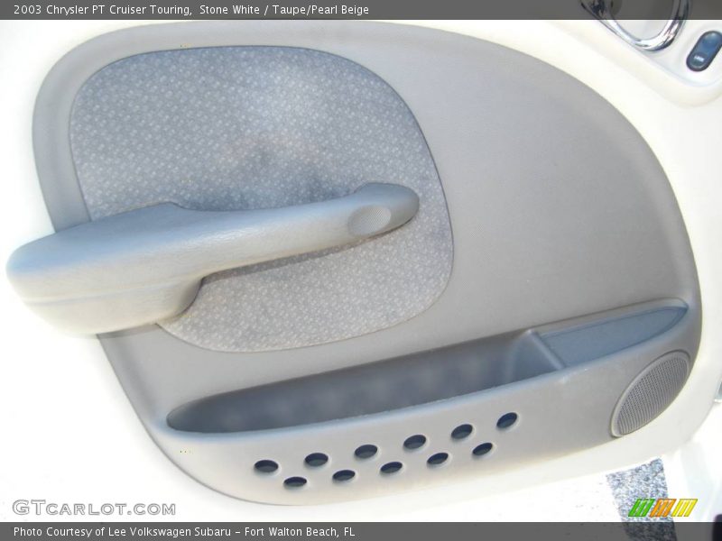Stone White / Taupe/Pearl Beige 2003 Chrysler PT Cruiser Touring
