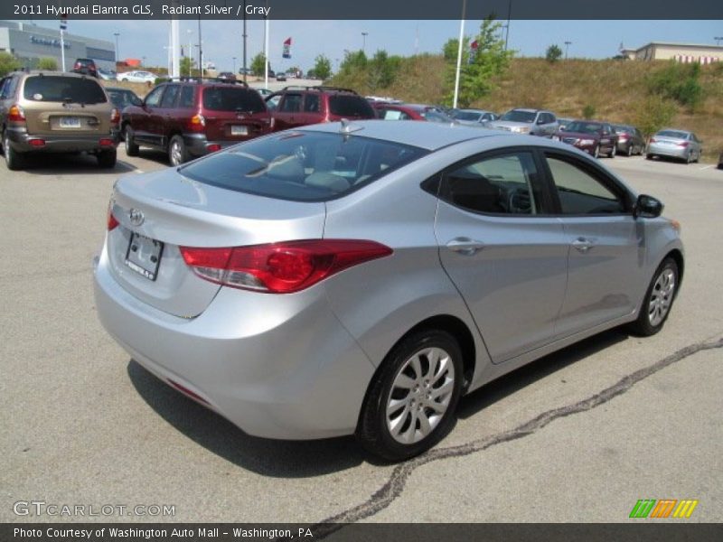 Radiant Silver / Gray 2011 Hyundai Elantra GLS