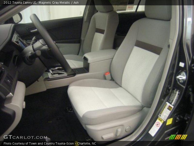 Magnetic Gray Metallic / Ash 2012 Toyota Camry LE