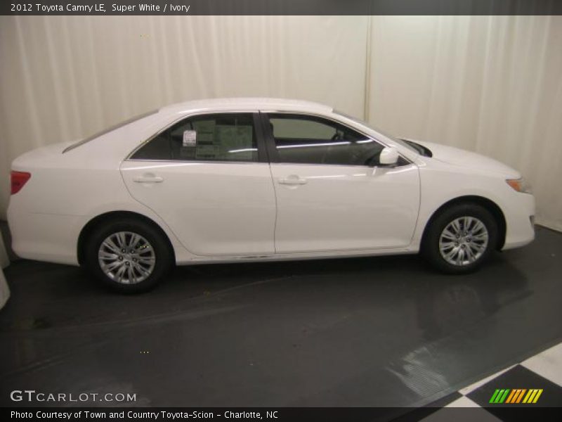 Super White / Ivory 2012 Toyota Camry LE