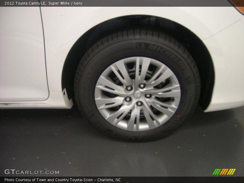 Super White / Ivory 2012 Toyota Camry LE