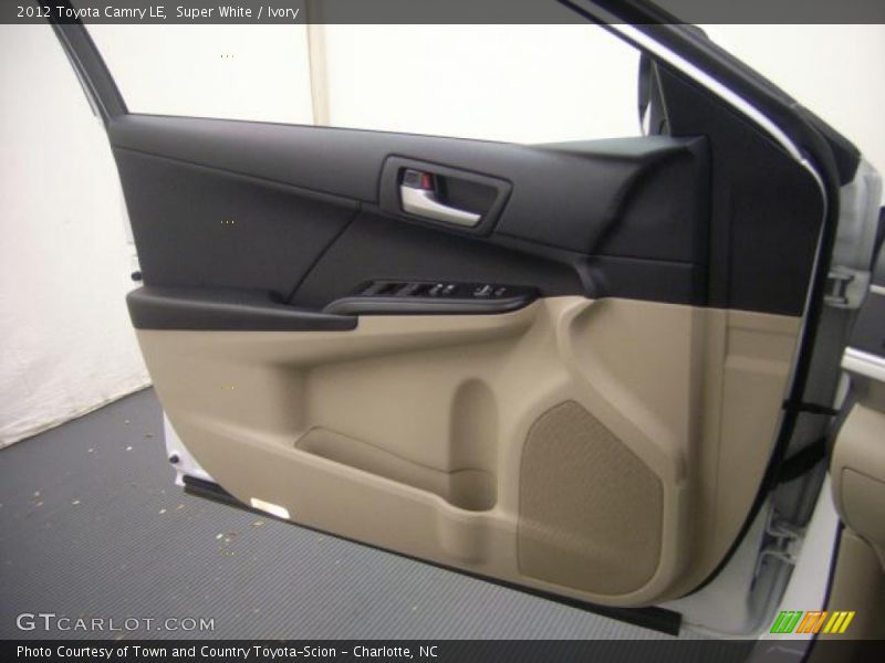 Super White / Ivory 2012 Toyota Camry LE