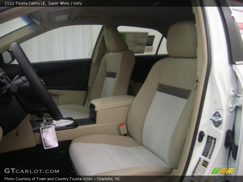 Super White / Ivory 2012 Toyota Camry LE