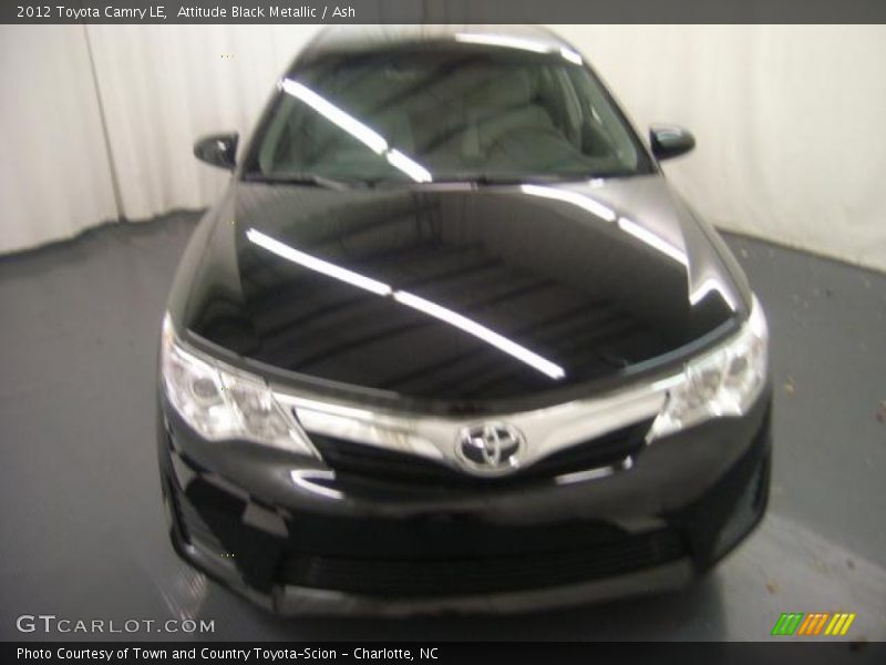 Attitude Black Metallic / Ash 2012 Toyota Camry LE