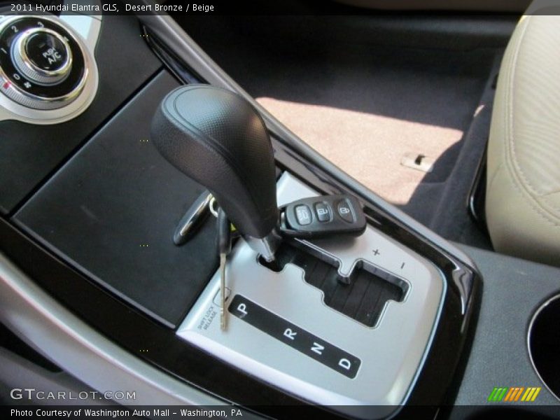 Desert Bronze / Beige 2011 Hyundai Elantra GLS