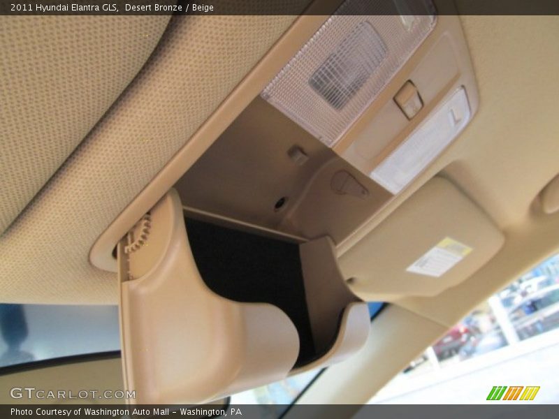 Desert Bronze / Beige 2011 Hyundai Elantra GLS