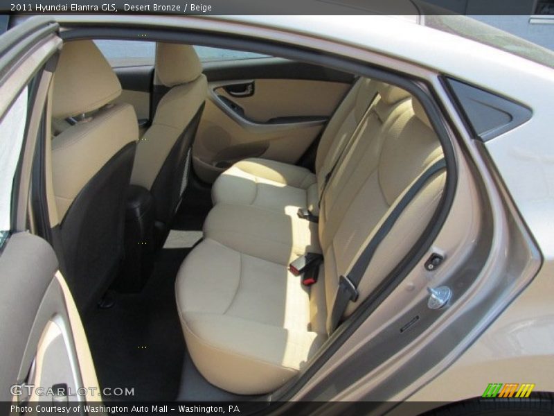 Desert Bronze / Beige 2011 Hyundai Elantra GLS