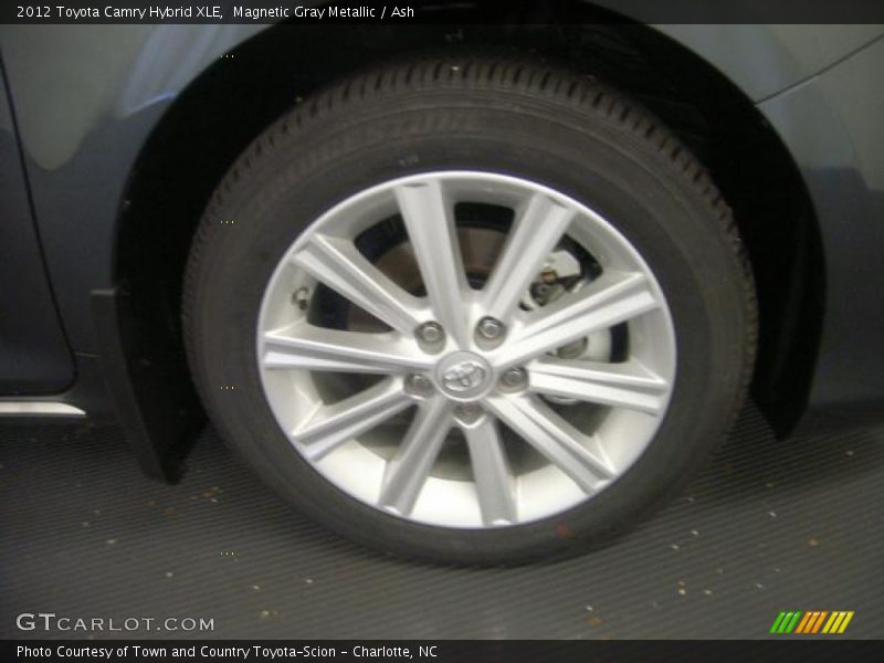 Magnetic Gray Metallic / Ash 2012 Toyota Camry Hybrid XLE