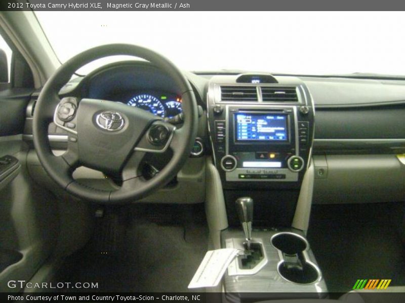 Magnetic Gray Metallic / Ash 2012 Toyota Camry Hybrid XLE