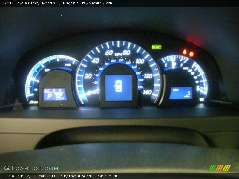 Magnetic Gray Metallic / Ash 2012 Toyota Camry Hybrid XLE