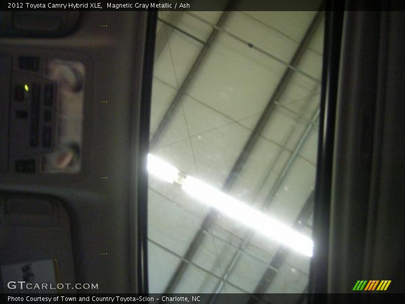 Magnetic Gray Metallic / Ash 2012 Toyota Camry Hybrid XLE