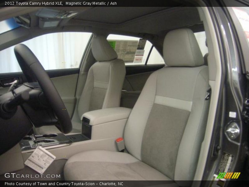 Magnetic Gray Metallic / Ash 2012 Toyota Camry Hybrid XLE