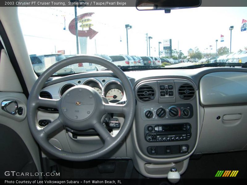 Stone White / Taupe/Pearl Beige 2003 Chrysler PT Cruiser Touring