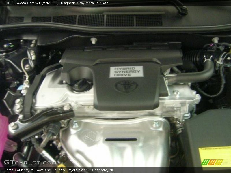 Magnetic Gray Metallic / Ash 2012 Toyota Camry Hybrid XLE