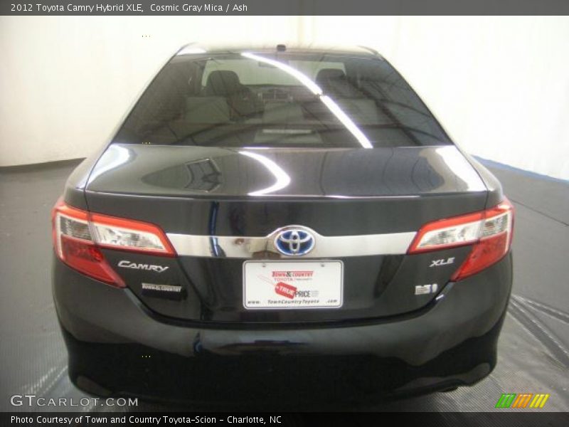 Cosmic Gray Mica / Ash 2012 Toyota Camry Hybrid XLE