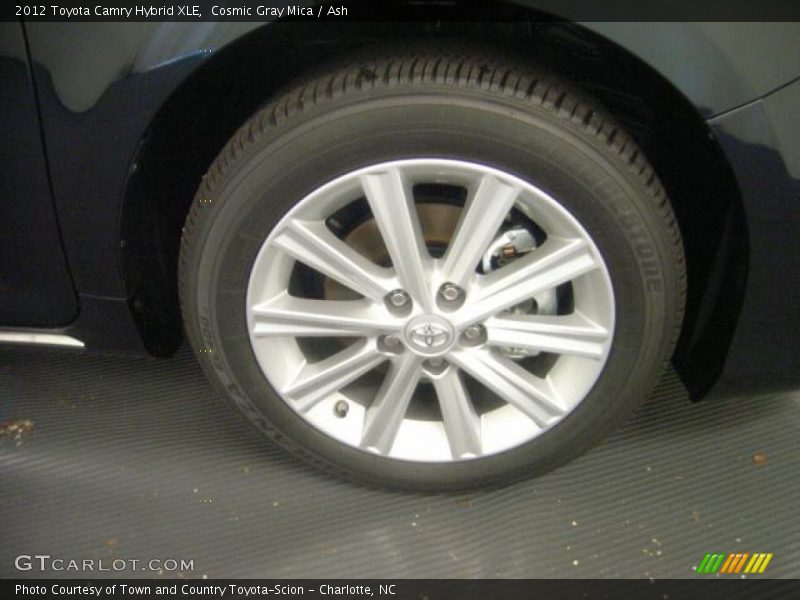 Cosmic Gray Mica / Ash 2012 Toyota Camry Hybrid XLE