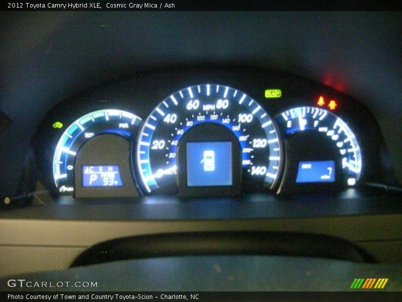 Cosmic Gray Mica / Ash 2012 Toyota Camry Hybrid XLE