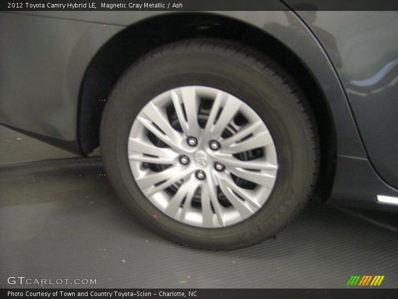 Magnetic Gray Metallic / Ash 2012 Toyota Camry Hybrid LE