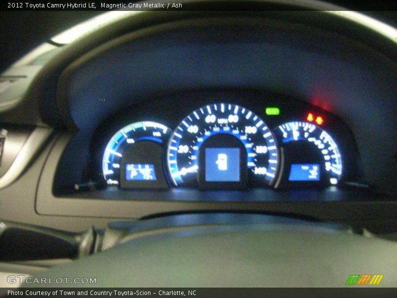 Magnetic Gray Metallic / Ash 2012 Toyota Camry Hybrid LE
