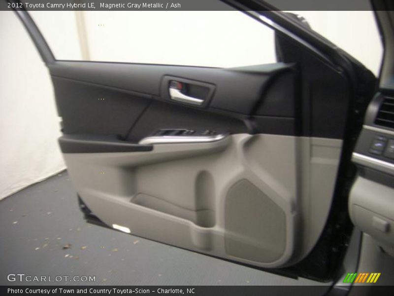 Magnetic Gray Metallic / Ash 2012 Toyota Camry Hybrid LE