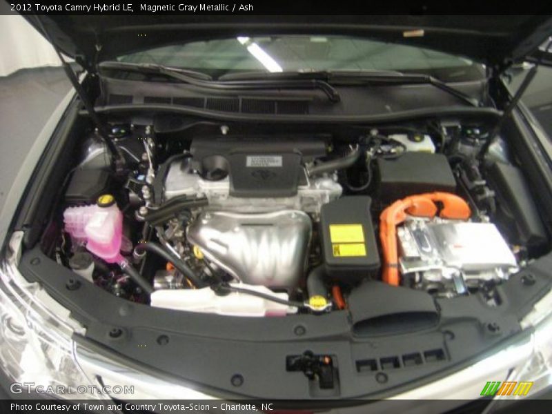 Magnetic Gray Metallic / Ash 2012 Toyota Camry Hybrid LE