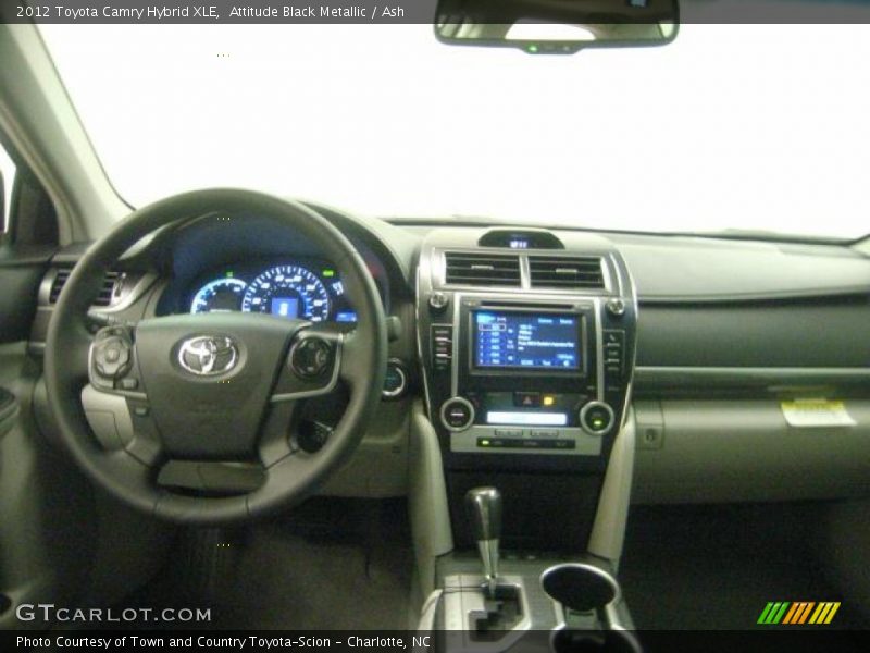 Attitude Black Metallic / Ash 2012 Toyota Camry Hybrid XLE