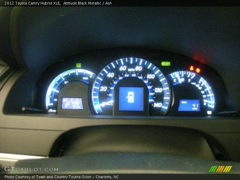 Attitude Black Metallic / Ash 2012 Toyota Camry Hybrid XLE